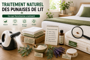 Traitement naturel des punaises de lit