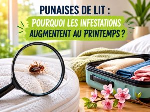 infestations de punaises de lit au printemps