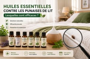 les huiles essentielles contre les punaises de lit
