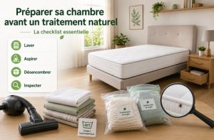 préparer sa chambre avant un traitement naturel